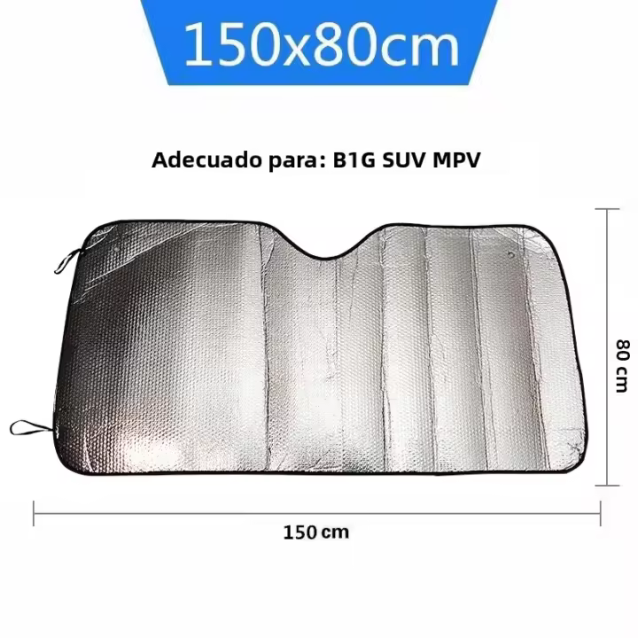 Cubierta De Ventanas De Coche Protección Anti-UV Sombrilla De Vidrio Delantero Y Trasero Accesorios De Automóvil Bloqueo De Nieve Y Escarcha - 1