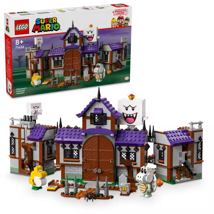 LEGO 71436 Super Mario La mansión encantada del Rey Boo Juguete coleccionable basado en Nintendo - 1