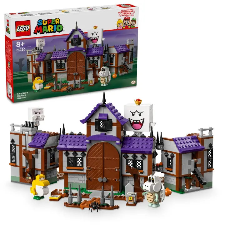 LEGO 71436 Super Mario La mansión encantada del Rey Boo Juguete coleccionable basado en Nintendo - 1