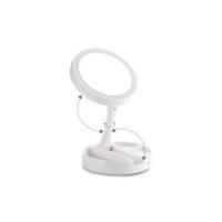 Espejo con aumento de 1X 10X, USB or Baderías, Espejo plegable para Viajes - details 6