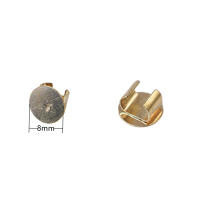 100pcs Conector De Cinta Para Pelo Con Hebilla Metálica Base Para DIY Joyería Hecha a Mano Suministros De Accesorios De Encaje - details 0