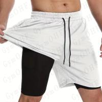 Shorts De Anime Goku Para Hombre Pantalones Cortos Deportivos De Secado Rápido Para Gimnasio Running Y Entrenamiento Verano 2 En 1 Shorts De Playa - details 13