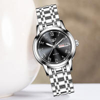Reloj De Mujer LIGE Lujo Moda Cuarzo Acero Inoxidable Resistente Al Agua Con Calendario Pantalla Romana Reloj Casual Para Mujeres - details 10