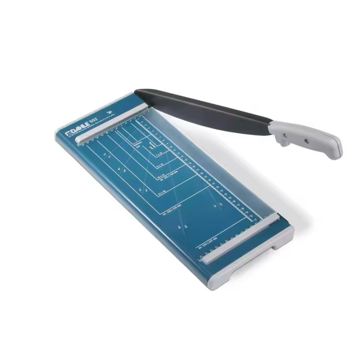 CIZALLA DE PALANCA DAHLE 502 CUCHILLA ACERO Y MESA METAL PARA OFICINA Y HOGAR TAMAÑO A4 (320 MM. MAX) REF. 00502-20043 - 1