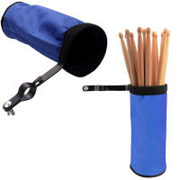 Bolsa De Tubo Para Palillos De Batería Negra Estuche Cilíndrico De Oxford Resistente Con Clip Metálico Accesorios De Percusión - details 21