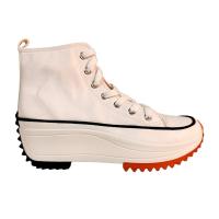 Everlyx - Zapatillas Bota Plataforma Mujer - Sneakers de Moda - Piel Sintética Blancas - FF828 - details 4