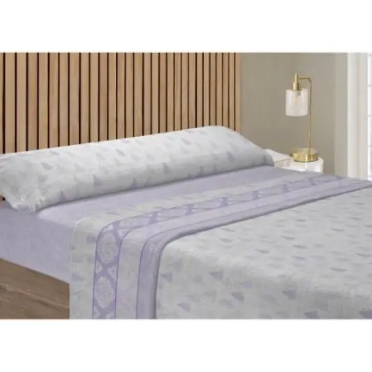Juego de Sábanas de Coralina Térmica de 100% Poliéster -Modelo ALEATORIO - Ropa de Cama de 3 Piezas - Extra Suave y Térmica - 1