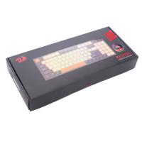 Redragon K636CLO-RGB Kitava Teclado Mecánico de 94 Teclas con NumPad Retroiluminación RGB Interruptores Rojos Diseño US - Negro - details 0