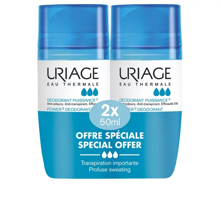 Uriage TRIACTIVO desodorante roll-on pack Set baño e higiene - 1