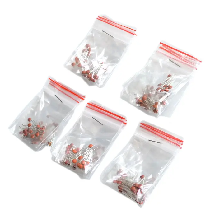 Kit De Resistencias De Cerámica Diversas 25 Piezas 1pf - 104pf Para Arduino DIY Componentes Electrónicos De Precisión - 1