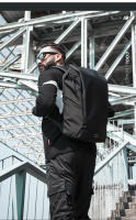 Mochila para ordenador portátil de gran capacidad para hombre, bolsa de viaje deportiva, impermeable, informal, para exteriores, 17,3 pulgadas，Ocio ligero Oxford tela bolsa de ordenador impermeable de gran capacidad - details 0