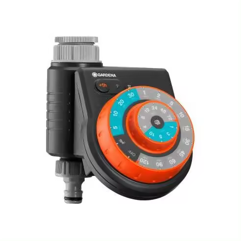 GARDENA Programador de Riego Analógico Easy Plus GARDENA - Material Polipropileno - 74313 Programador de riego analógico Complementos y Recambios para Regar Valvulas Riego - 1