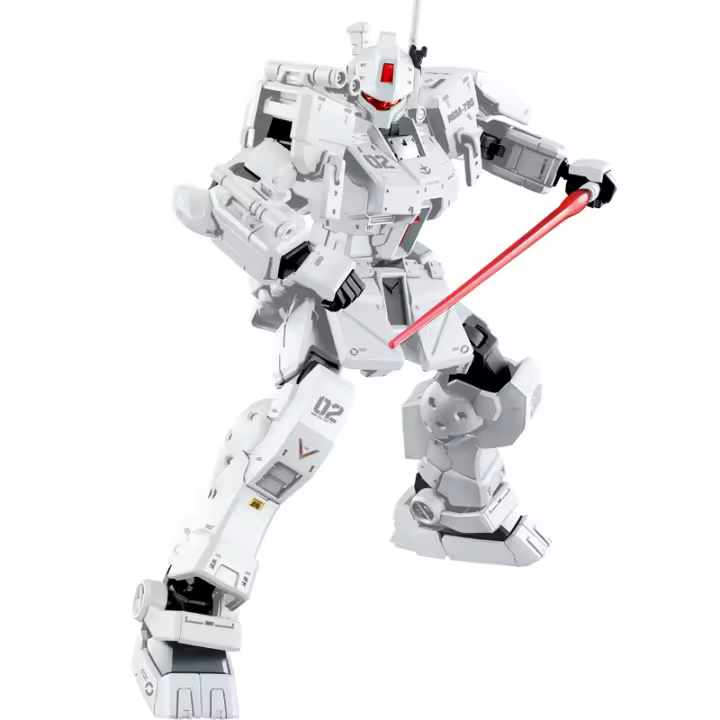 Figura De Acción Gundam GM Sparta RGM-79 HG Edición Deluxe Color Blanco Y Nieve Modelo a Montar Para Coleccionistas Y Juguetes - 1