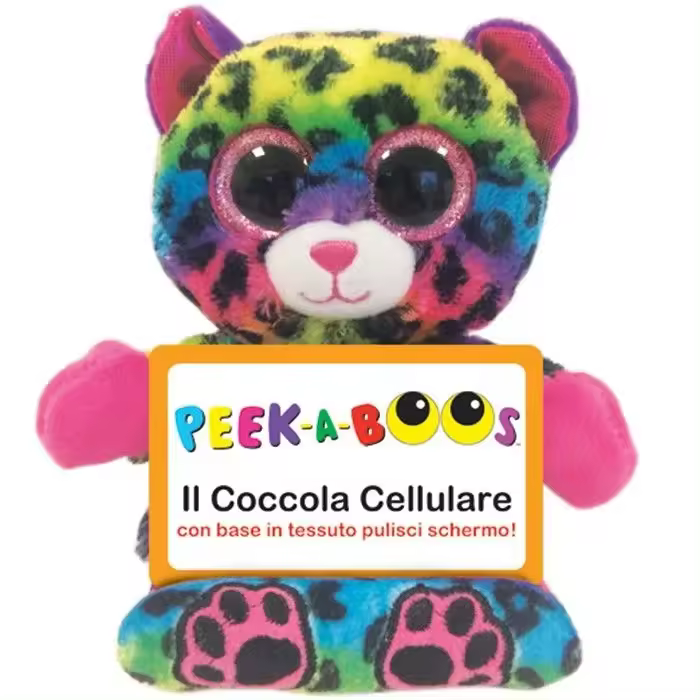 TY - Peek-a-boos coccola cellulare Lance - Coccolacellulare - Coleccionable - Juguetes de peluche suave e divertido para niños y niñas   -  Edad recomendada mayores de ‎3 años - 1