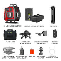 Nivel Láser LFINE 16 Líneas 4D de Potencia de Salida - details 4