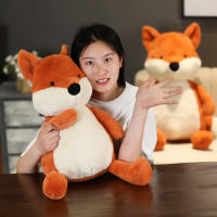 Muñeco De Peluche Kawaii De Zorro Para Niños Y Niñas Regalo De Navidad Cartoon Suave Y Cálido Juguete De Animal De Peluche Unisex - details 1