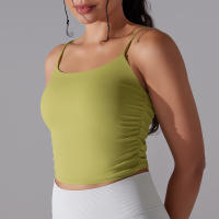 Top De Yoga Para Mujer Fitness Deportivo Push up Cómodo Reversible Brocado Top De Deporte Crop Top Para Gimnasio Y Running - details 45