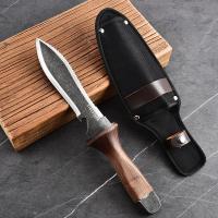 Shovel Multifuncional Para Camping Y Jardín Con Mango De Nogal Herramienta De Tierra Y Aereador De Verduras Para El Uso Doméstico - details 2