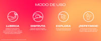 Durex Masturbador SLIDE & RIDE, elástico, suave flexible y texturizado con estrías, fácil de limpiar y reutilizable - details 1