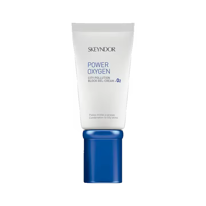 Skeyndor Power Oxygen city pollution block  gel- cream + O2  pieles mixtas a grasas 50ml - 1