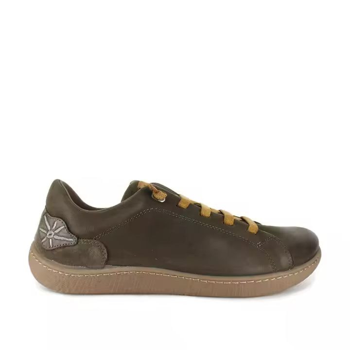 Zapato cordón elástico Sunni Sabbi  OKI 014 Kaky hombre564240001 - 1