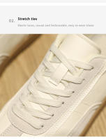 Zapatos De Cuero Genuino Para Hombre Retro Casuales Versátiles Antideslizantes Comodidad Tenis Planos Deportivos Con Cordones - details 3