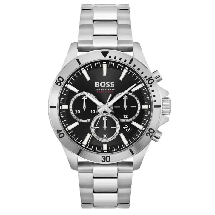 Reloj Hugo Boss Para Hombres Analógico de Cuarzo Cronógrafo Modelo 1514057, Esfera de 45MM - 1