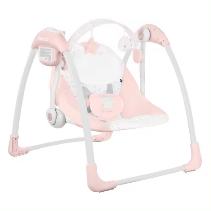 Baloiço elétrico Kikka Boo Chillo Hippo Dreams Rosa - 1