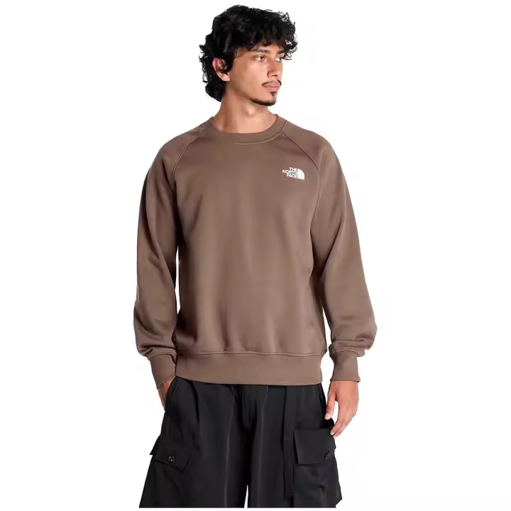 Sudadera The North Face Raglan Box para hombre en color marron - 1