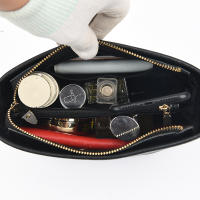 Bolso cruzado de cuero genuino para mujer, bandolera de hombro de vaca de Color sólido, a la moda, de lujo, para teléfono, 2022 - details 10