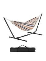 Hamaca con Soporte Ajustable 310/320/330 * 101 * 101,5 cm con Bolsa de Transporte 1-2 Personas Carga 200kg Hamaca para Playa Patio Jardin - details 1