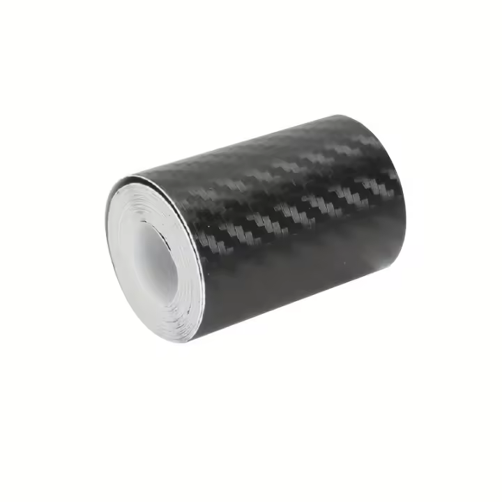 Pegatina De Fibra De Carbono Para Protector De Puerta De Coche Antigolpes Y Impermeable Película De Protección Para Lateral De Puerta Auto - 1