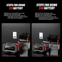 Cargador Automático Inteligente De Batería 12V/20A 24V/10A Maintener Para Coche Y Motocicleta Con Pantalla LCD AGM Y Ácido Plomo - details 13