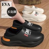 Zapatillas De Invierno Para Hombre Con Lining De Peluche Zapatos De Interior De Algodón Antideslizantes Resistentes Al Agua Plataforma Concisa Para Uso Doméstico Y Externo - details 8