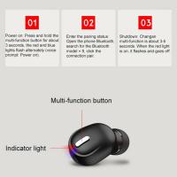 Auriculares Inalámbricos Bluetooth 5.0 Mini Estéreo Para Smartphone iPad Xiaomi Huawei Con Micrófono Control De Volumen Y Cancelación De Ruido Active - details 9