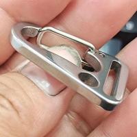 Hebilla De Correa Para Portaobjetos De Acero Inoxidable Herramienta De Escalada Y Exterior Clip De Colgaje Reemplazo De Bocina De Avestruz - details 5