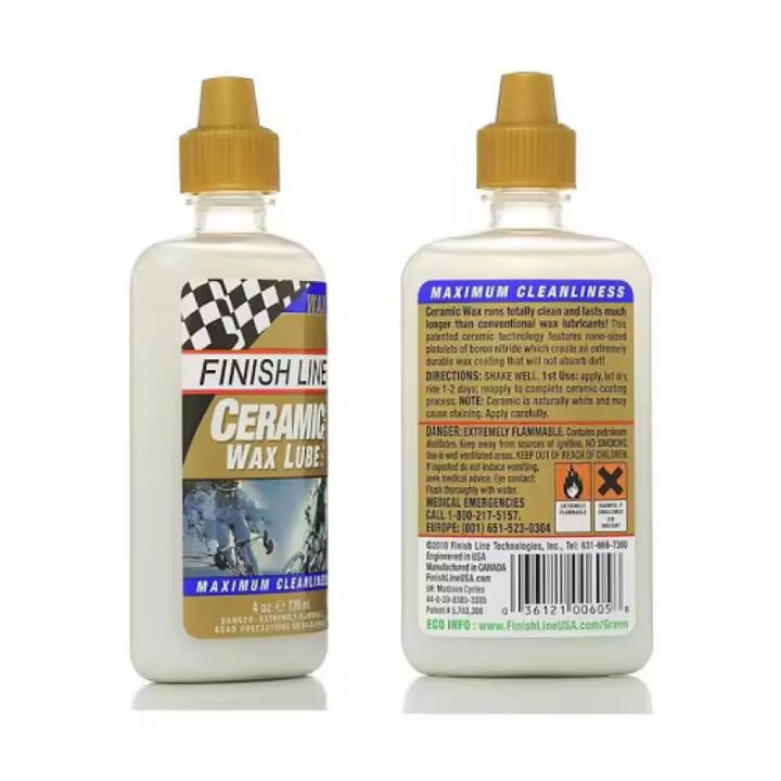 FINISH LINE | Lubricante De Transmisión Ceramic Seco 120ml - Ceramic Seco es un avanzado lubricante con micro plaquetas de nitruro de boron cerámico y micro partículas de fluoropolímero - 1