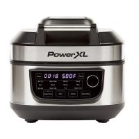 Freidora de aire con parrilla PowerXL Grill Air Fry, olla programable 5,67 L, 12 funciones, 1500W, apta para lavavajillas - details 0