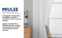 Cortinas Poliéster Translúcida de marca Miulee, Fresca Transparente Salon Ventana Visillo Moderno para Sala Cuarto Dormitorio Habitación Comedor Cocina Salón Sala de Estqr 2 Unidades 140 ( ancho ) x 225 ( alto ) cm. Blanco - details 12