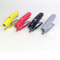 Clavadora MAX Máquina De Orden 10 Hojas Suministros De Oficina Mini Clavadora Kawaii HD-10D Encuadernación Doméstica Pequeña - details 1