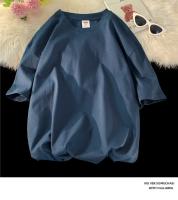 Camiseta De Algodón Para Hombre De 7.4 Oz 210gsm Color Sólido Oversized Con Mangas Cortas Estilo Casual Para El Verano Disponible Hasta 5XL - details 24