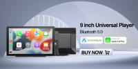 Pantalla De Coche Con Wireless CarPlay Y Android Auto Navegación 4K Display Bluetooth AUX USB 11.3 Pulgadas Compatible Con Audi KIA VW BMW Hyundai - details 0