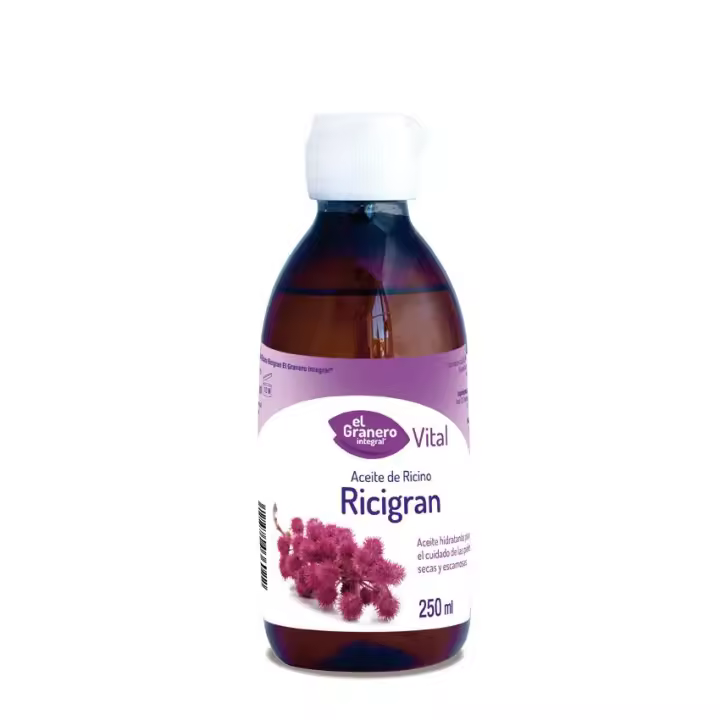 Ricigran Aceite de Ricino 250 ml de aceite  El Granero Integral - 1