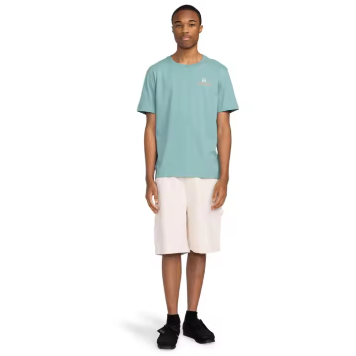 Camiseta de Manga Corta Element  para hombre en color azul - 1