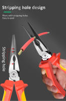 Alicates De Corte De Alambre Aislados LAOA VDE De 6'' 7'' 8'' Combinación Diagonal Nariz De Agujas Para Electricista Resistencia a Alta Tensión - details 15
