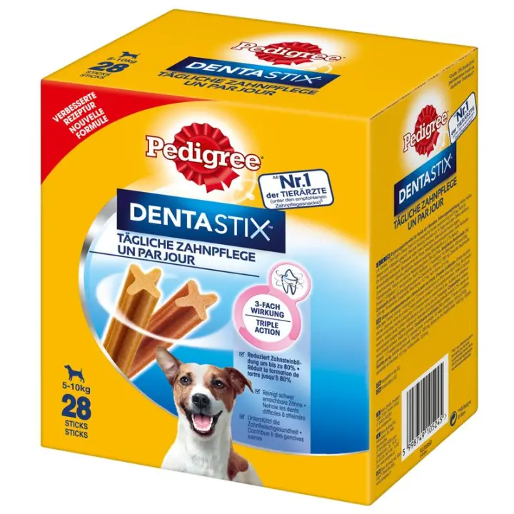 Dentastix Daily Oral Care Snacks para Perros Pequeños - 28 Unidades - 1