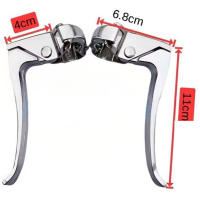 Par De Mandos De Freno Para Bicicleta De Montaña Ultraligero Ajuste De Diámetro De Manillar De 31.8mm Mejora Del Desempeño MTB - details 8