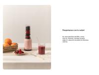 CREATE - Batidora con Vaso Portátil de 400 ml,  para zumos, batidos y smoothies - Libre de BPA y tóxicos - 230W - MOI STUDIO - details 4
