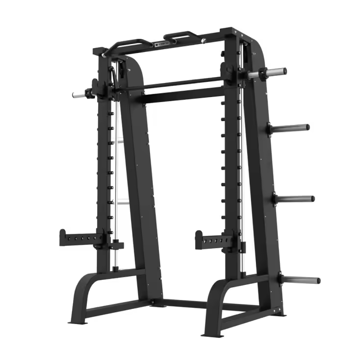 Fitness Tech Smith Machine Half Rack F17 Máquinas de levantamiento de pesas - 1