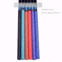 Cinta De Sujeción Antideslizante Para Raqueta De Tenis Badminton Y Caña De Pescar 2M Sudorante Color Variado Negro Rojo Azul Morado Café - details 4
